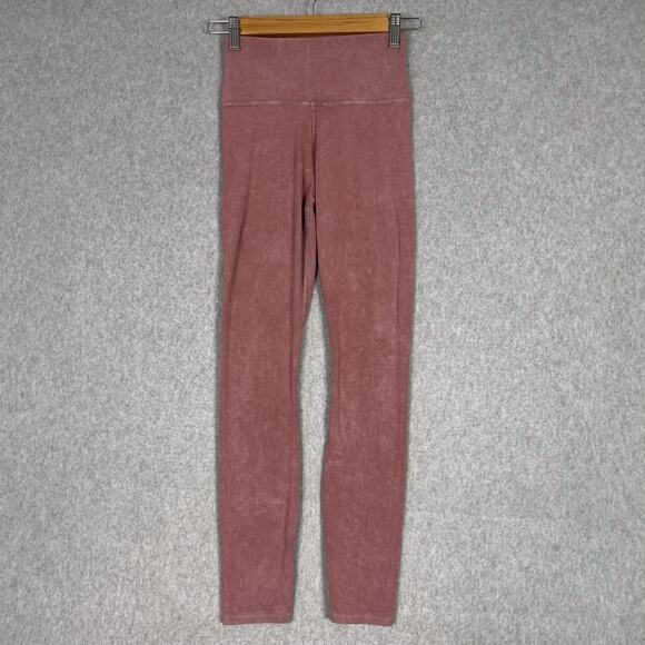 Vuori Pink Washed Studio Mid Rise Legging Size XS - Picture 1 of 10